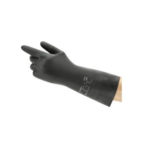 Z29-500 Neopren-Handschuh, schwarz, velourisiert,30 cm lang