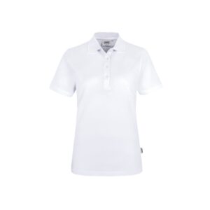 Women-Poloshirt Classic, WEISS (100% BW/ 200 g/m²)