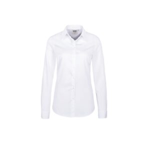 "Bluse 1/1arm ""performance"", 60% Baumwolle/40% Polyester, weiß"