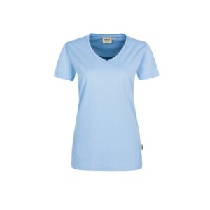 Women-T-Shirt Performance, ICE-BLUE (50% BW/50% Polyester, 160 g/m²)