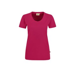 Women-T-Shirt Performance, MAGENTA (50% BW/50% Polyester, 160 g/m²)