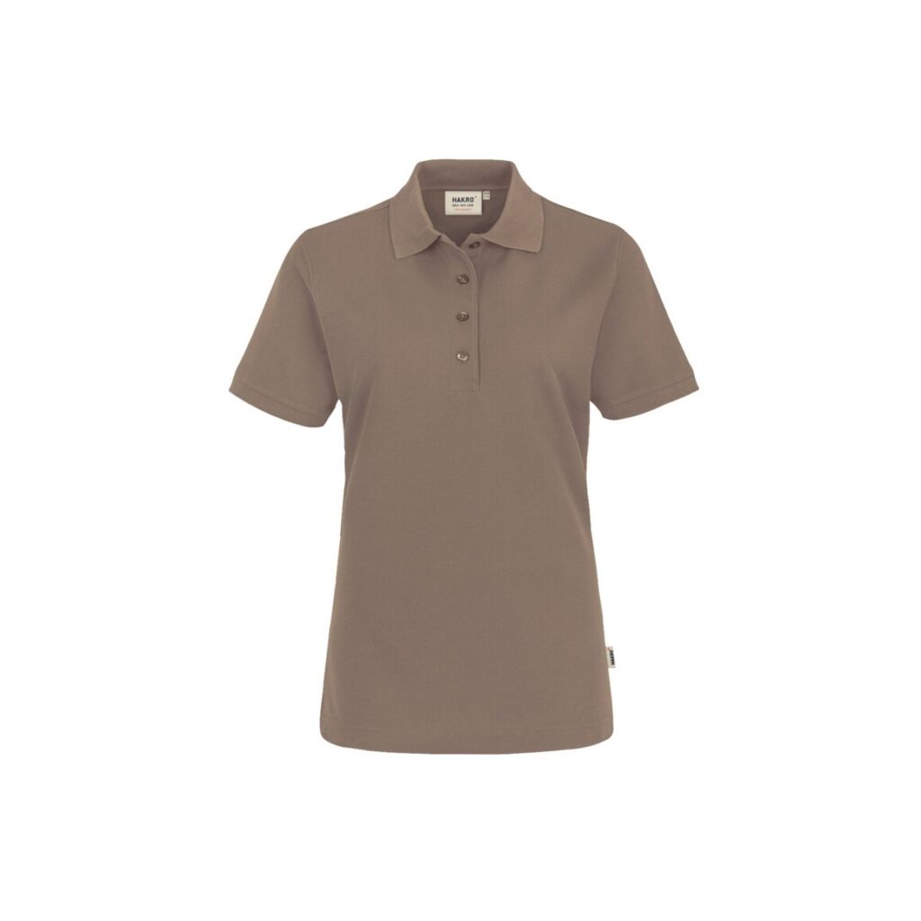 Women-Poloshirt Performance, NOUGAT (50% BW/50% Polyester, 200 g/m²)