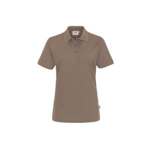 Women-Poloshirt Performance, NOUGAT (50% BW/50% Polyester, 200 g/m²)