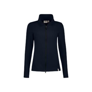 HAKRO Damen Fleecejacke ECO, TINTE ( 100 % Polyester (recycelt) , 230 g/m² )