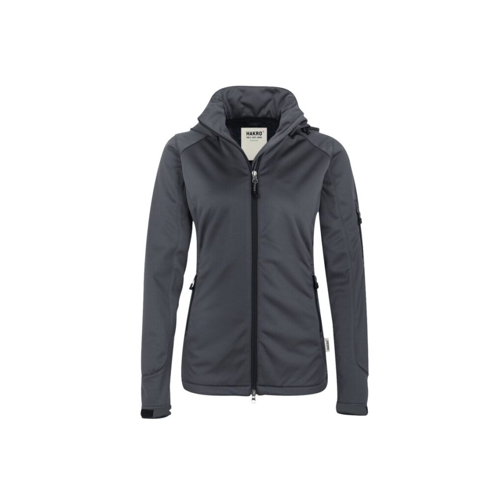 Women-Softshell-Jacke Alberta, ANTHRAZIT (100% Polyester)