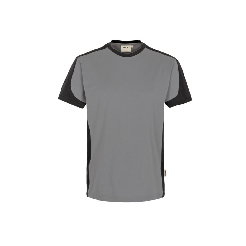 T-SHIRT-CONTRAST PERFORMANCE, Farbe titan/anthrazit