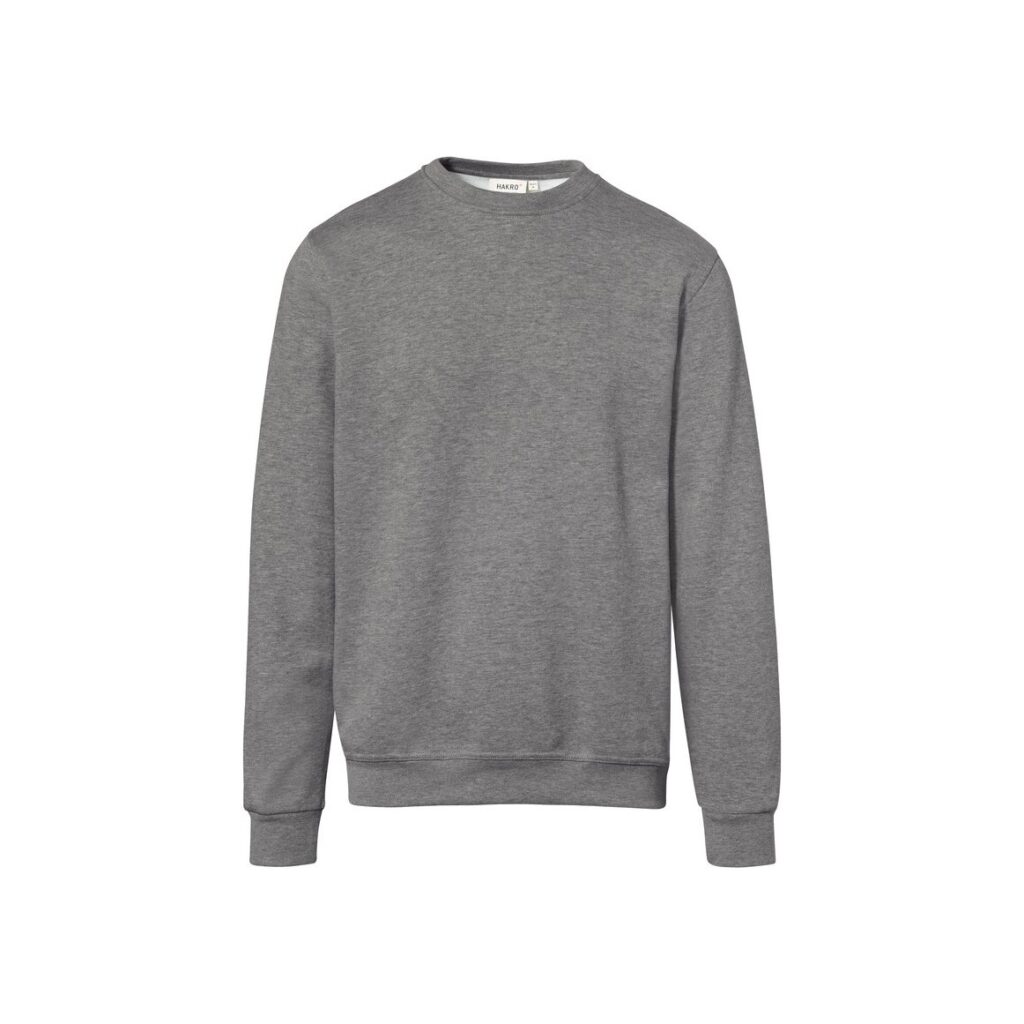 Sweatshirt Premium, GRAU-MELIERT (60% Polyester/40% BW, 300 g/m²)