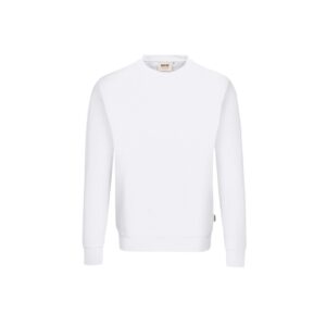 Sweatshirt Performance, WEISS (50% BW/50% Polyester, 300 g/m²)