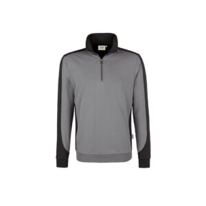 Zip-Sweatshirt-CONTRAST PERFORMANCE, Farbe titan/anthrazit