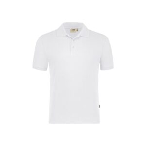 HAKRO Poloshirt Bio-Baumwolle GOTS weiß