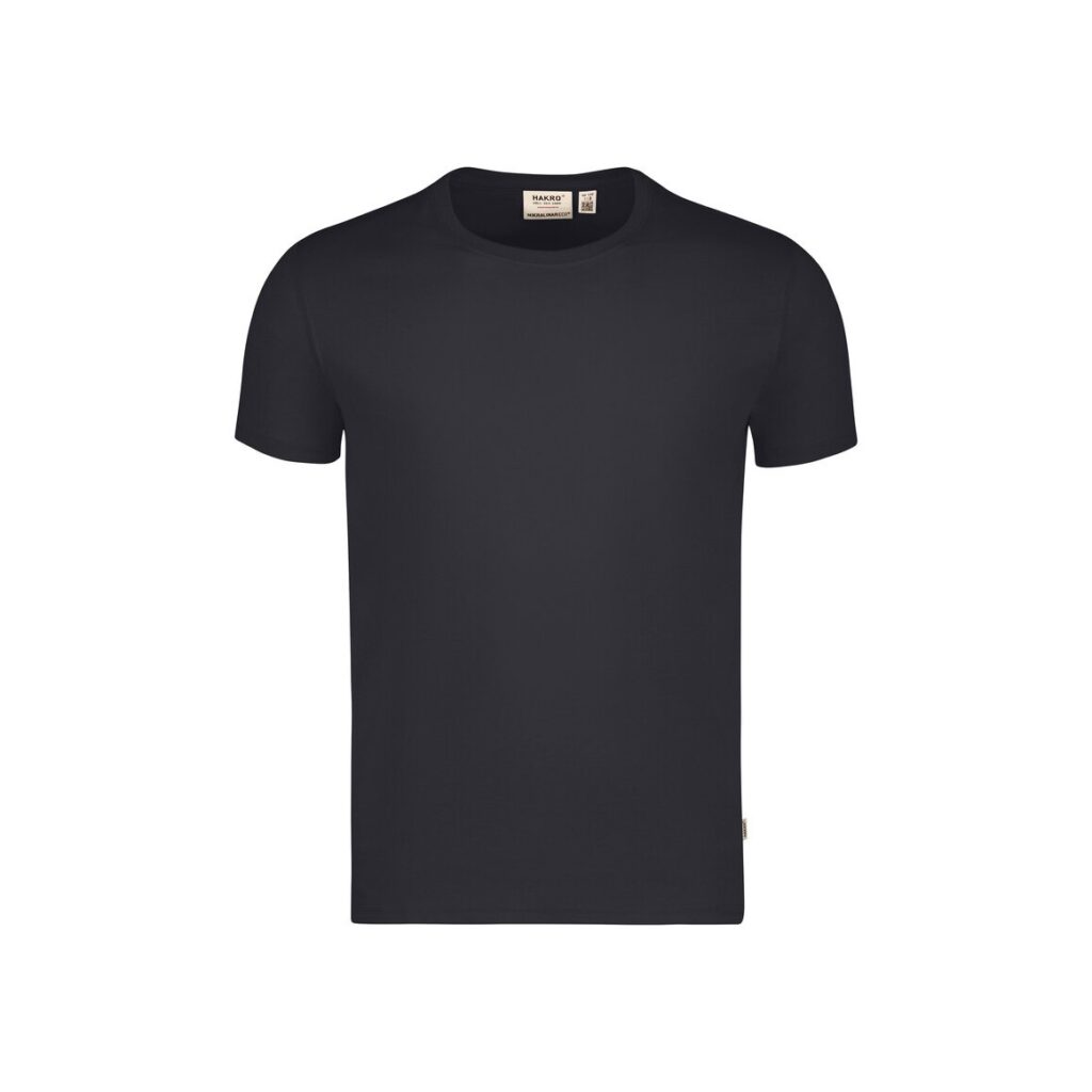 HAKRO T-Shirt MIKRALINAR® ECO GRS karbongrau