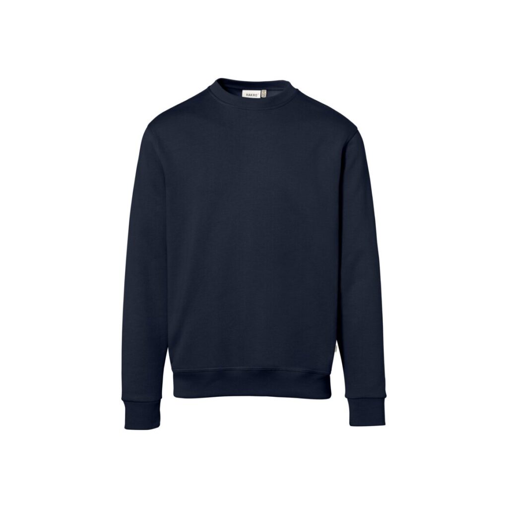 HAKRO Sweatshirt Bio-Baumwolle GOTS tinte
