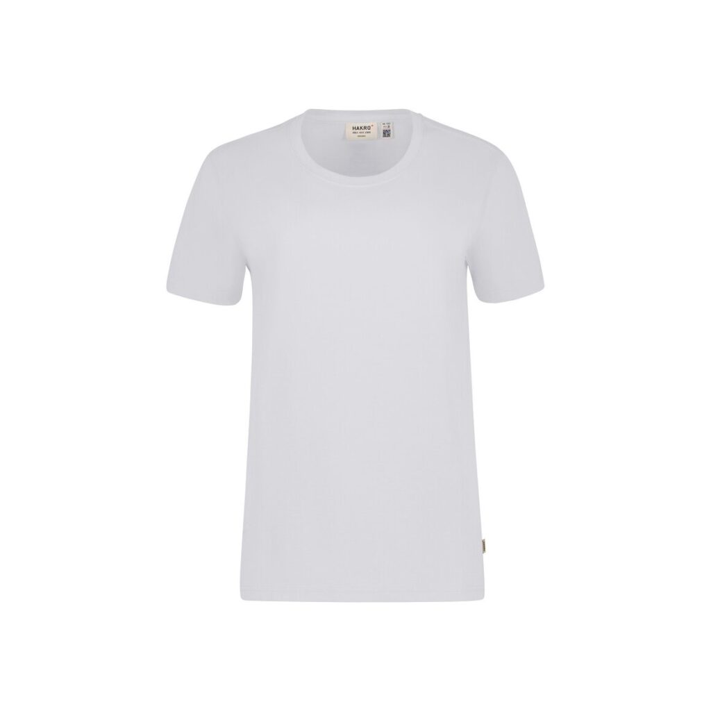 HAKRO T-Shirt Bio-Baumwolle GOTS weiß