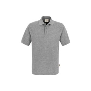 top-polo, grau-meliert, 60% Polyester/ 40% Baumwolle, 200 g/m²
