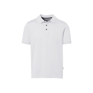 Poloshirt COTTON-TEC, WEISS (50% BW/50% Polyester, 185 g/m²),
