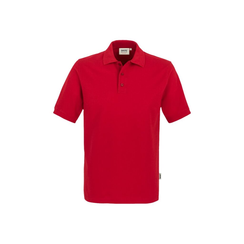 Poloshirt Performance, ROT (50% BW/50% Polyester, 200g/m²)