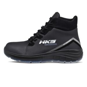 Black Swan S3 halbhoher Damen-Stiefel, schwarz