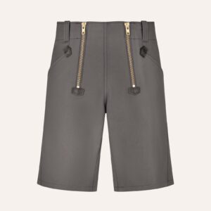 FHB WIM Zunft-Shorts Rips-Moleskin, grau, 100 % BW, 330g/m²