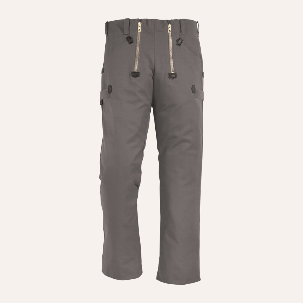 FHB BOB Zunfthose Rips-Moleskin, grau