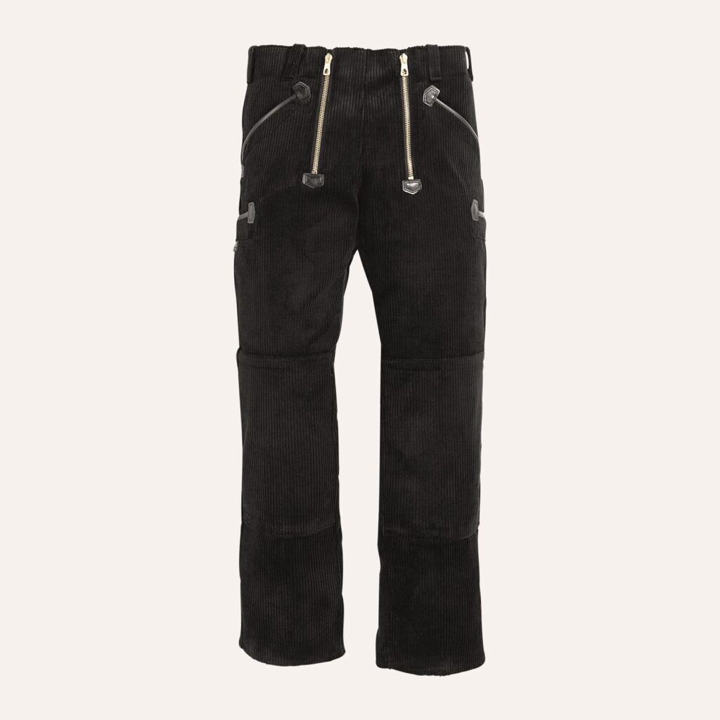 FHB KAI Zunfthose Trenkercord, schwarz,