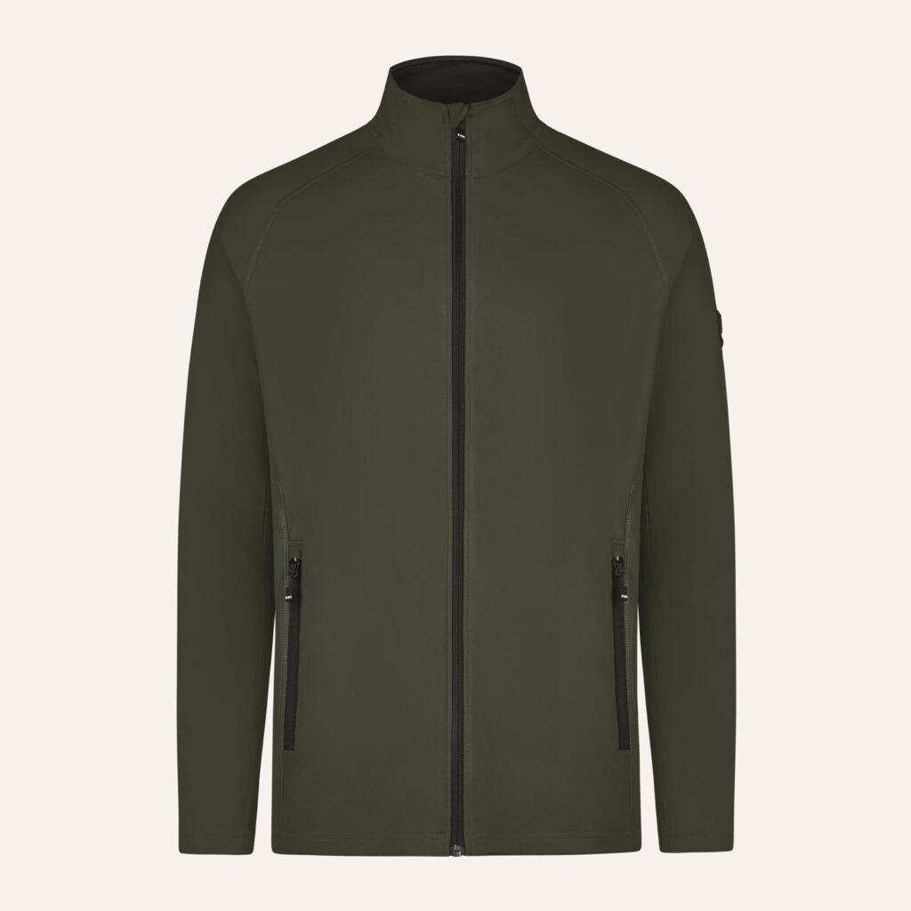 FHB KUNO Fleece-Jacke, oliv