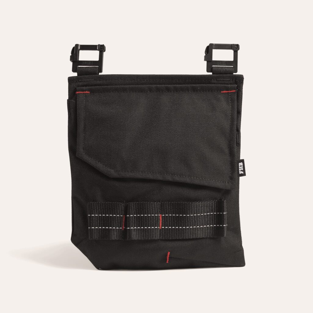 Holstertasche 100% Cordura 1000, links, 2 geräumige aufeinander liegende Volumentaschen,
