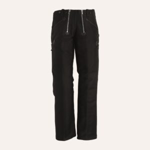 FHB ANTON Zunfthose Zwirn-Doppel-Pilot, schwarz 100% Baumwolle 520g/m²