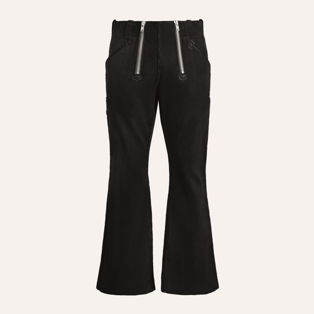 FHB FRIEDRICH Zunfthose Trenkercord, schwarz, Gr. 44