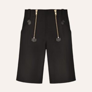 FHB WIM Zunft-Shorts Rips-Moleskin, schwarz, 100 % BW, 330g/m²