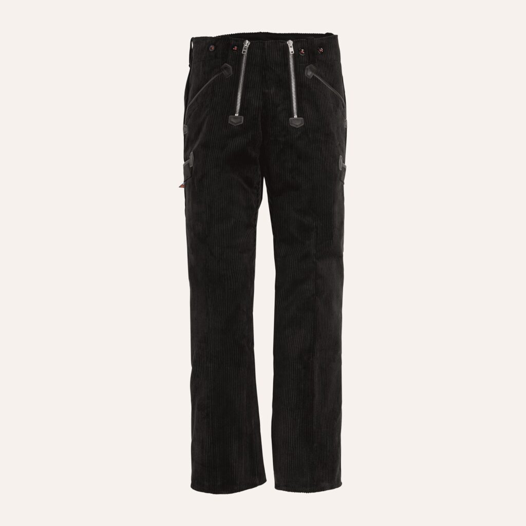 FHB KARL-HEINZ Zunfthose Trenkercord, schwarz