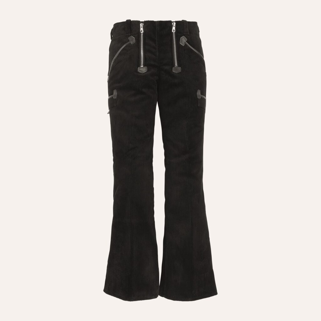FHB LUISE Damen-Zunfthose Trenkercord, schwarz