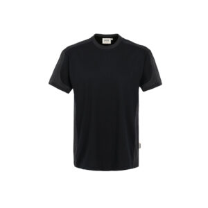 T-SHIRT-CONTRAST PERFORMANCE, Farbe schwarz/anthrazit