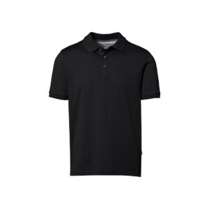 Poloshirt COTTON-TEC, SCHWARZ (60% BW/40% Polyester, 185 g/m²),